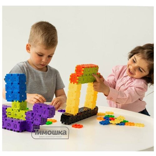 Конструктор «Тайл-блокс», 100 деталей