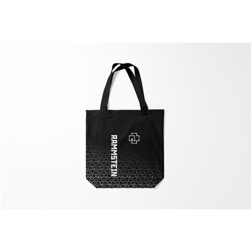 фото Сумка-шоппер / 40х40 см / рок / rammstein рамштайн burnettie