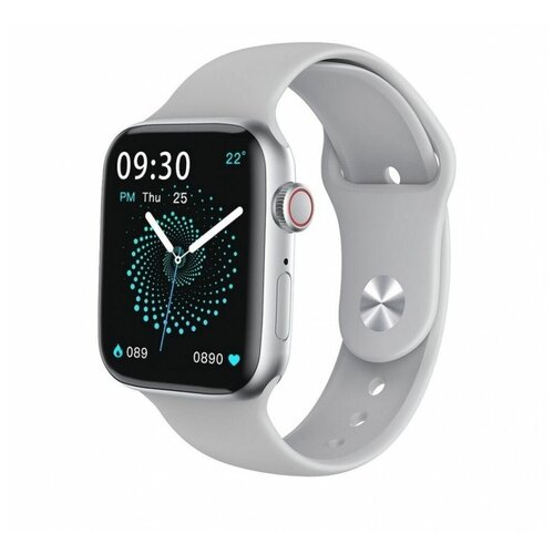 Смарт-часы HW22 Gray с сенсорным экраном 44mm цвет серый водонипроницаемые 119900₽