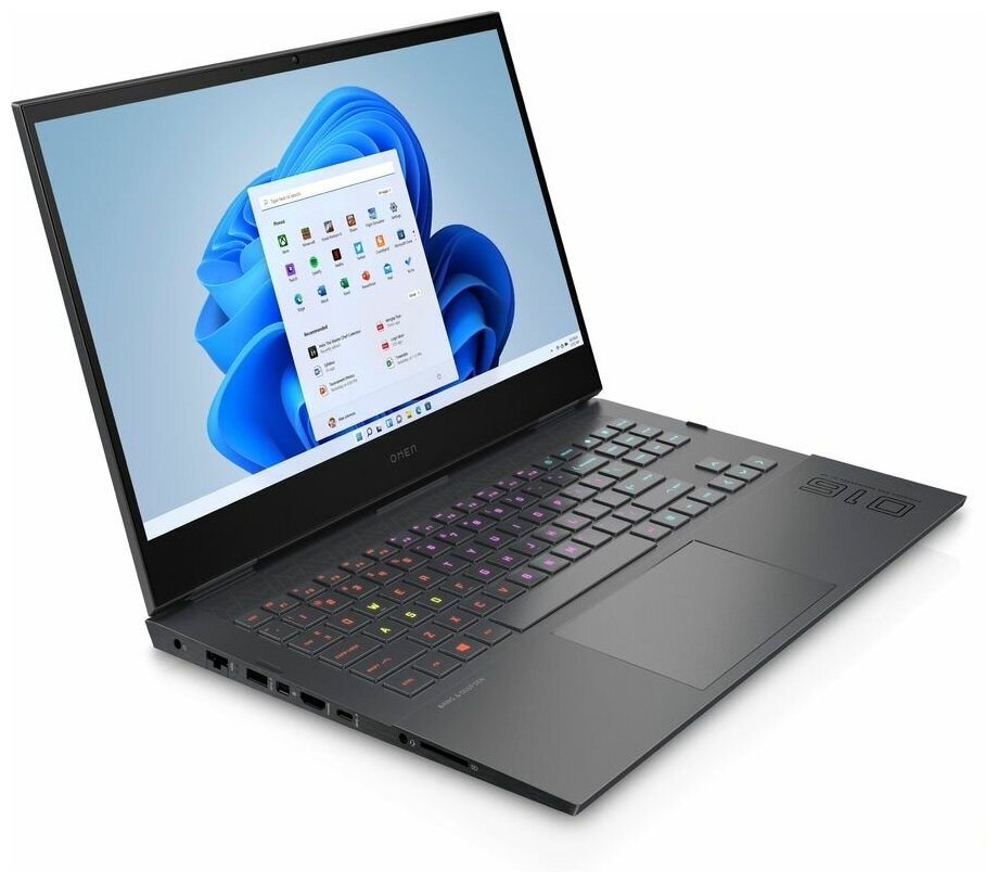 Ноутбук HP Omen 16-b0043ur 161 IPS Intel Core i7 11800H 23ГГц 16ГБ 512ГБ SSD NVIDIA GeForce RTX 3060 6144 Мб Windows 11 Home