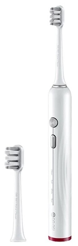 Звуковая электрическая зубная щетка DR.BEI Sonic Electric Toothbrush GY3 белая - фото №2