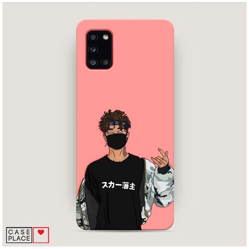 фото Чехол пластиковый samsung galaxy a31 в маске 2 case place