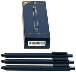 Набор гелевых ручек Xiaomi Kaco Pure Plastic Gel Ink Pen (K1015) 10шт (Черный)