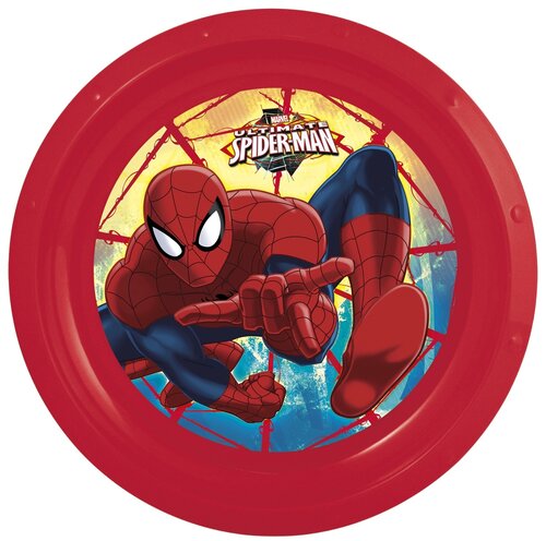 Stor Тарелка Человек-паук. Красная паутина, 23 см 1 см красный 23 см 1