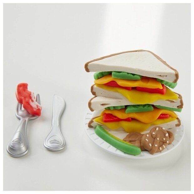 Игровой набор Play-Doh Сырный сэндвич (E7623) - фото №4