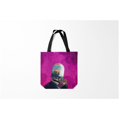 фото Сумка-шоппер / 40х40 см / сериалы / академия амбрелла эй джей cпина z burnettie