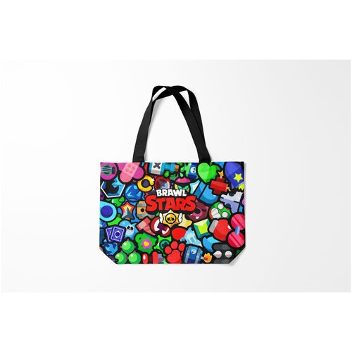 фото Сумка-шоппер / 46х35 см / геймерам / brawl stars бравл старс burnettie