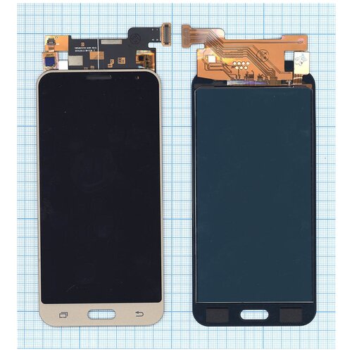 Дисплей для Samsung Galaxy J3 (2016) SM-J320 (TFT) золотистый аккумулятор eb615268vu для samsung gt n7000 gt i9220