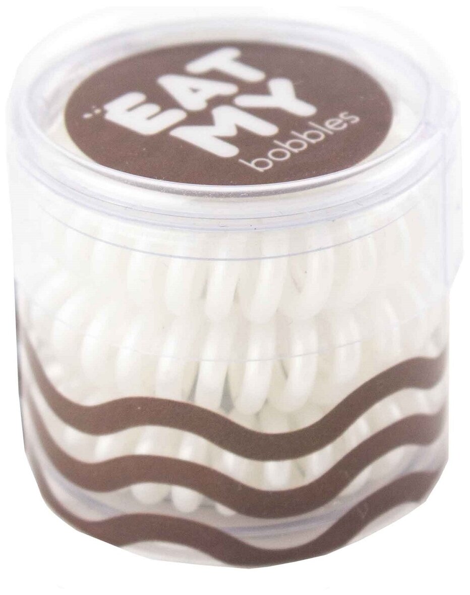 Eat My Резинка для волос "Двойной шоколад" мини упаковка, 3 шт (Eat My, ) - фото №1