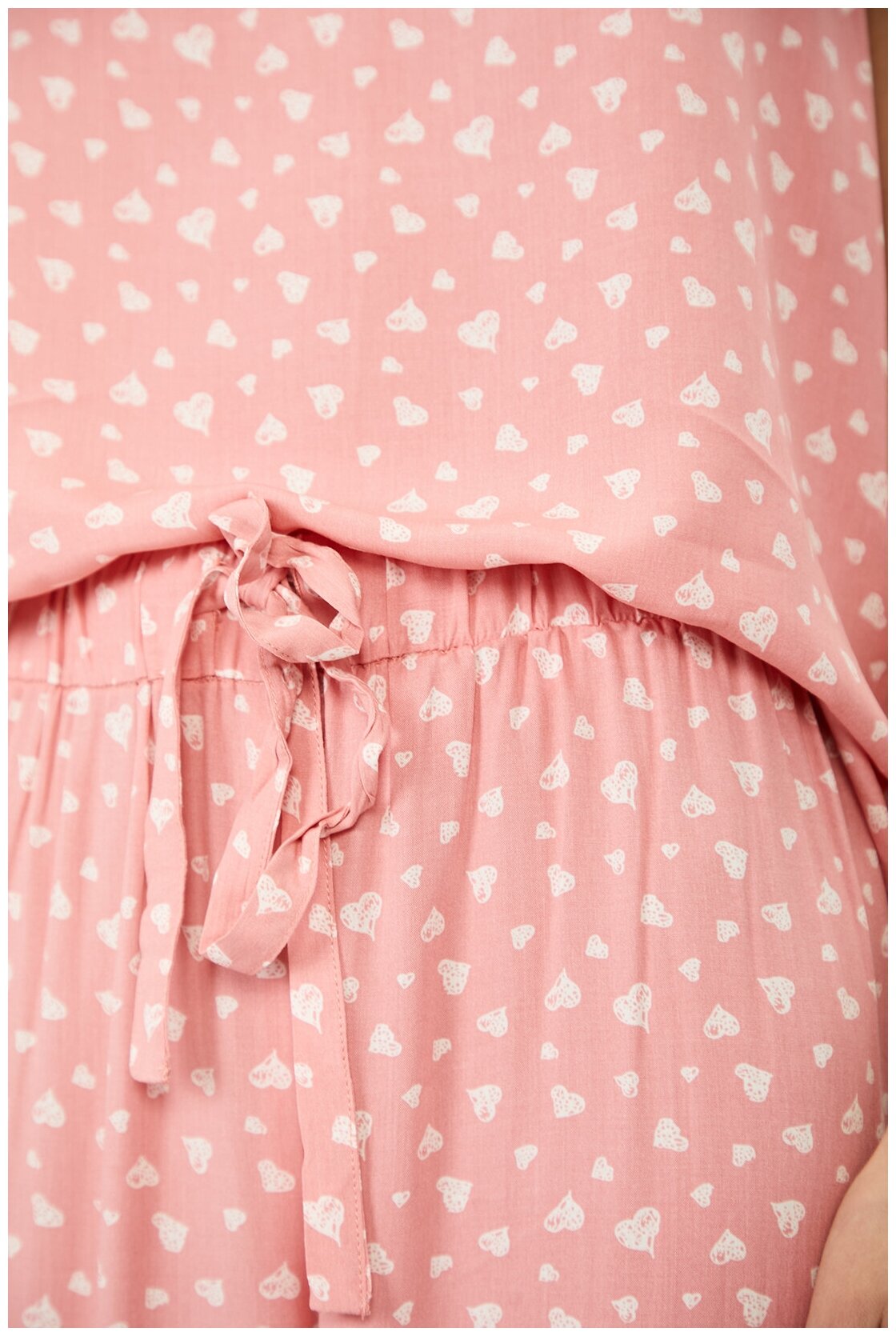 Пижама BAON Пижама с топом и брюками Baon B381006, размер: XL, розовый - фотография № 4