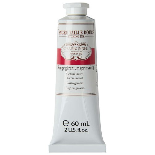 Краска офортная Lefranc&Bourgeois 60 мл красная герань