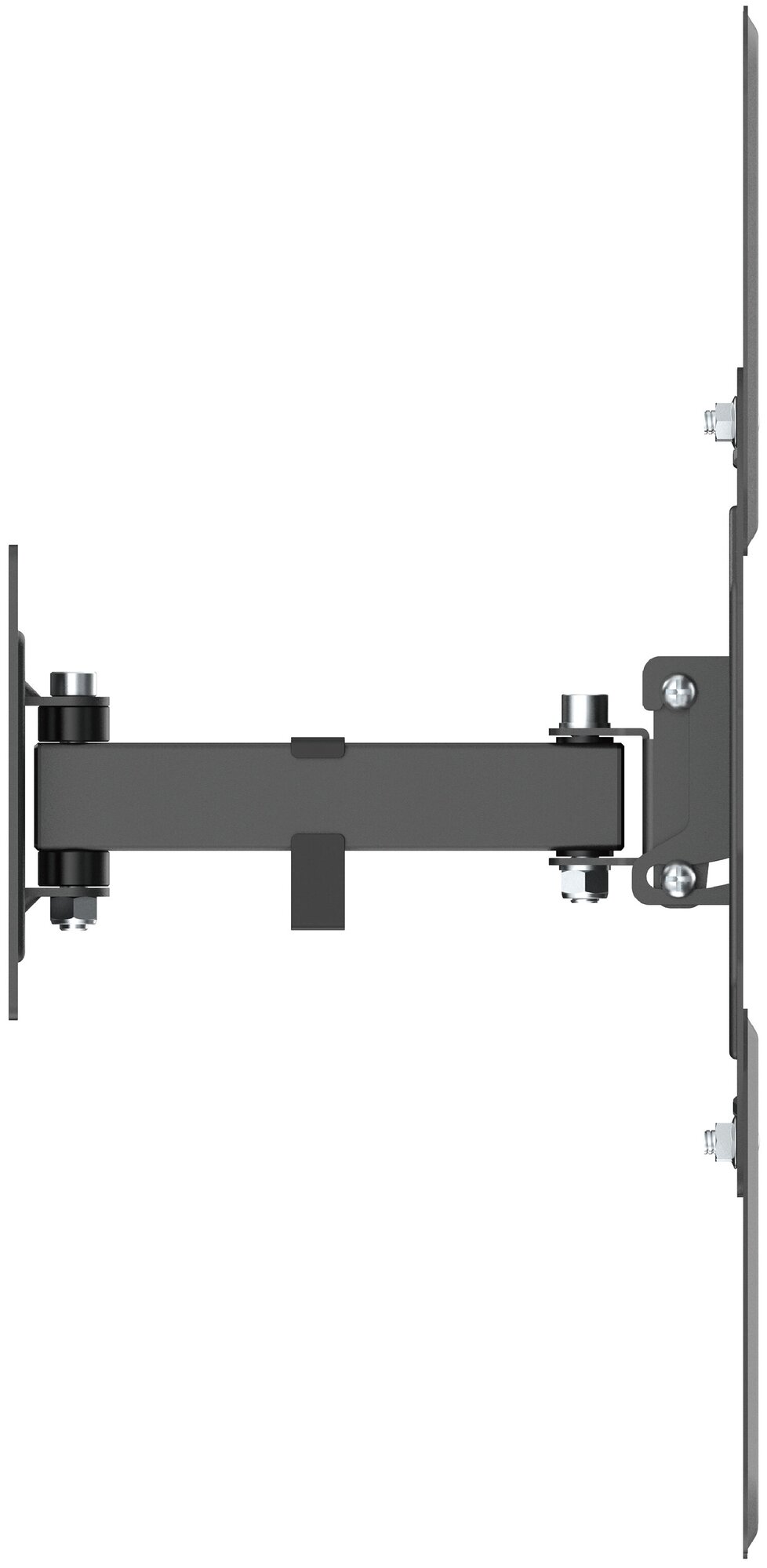 Кронейн для телевизора на стену наклонно-поворотный с диагональю 23"-55" UniTeki FM1503 черный
