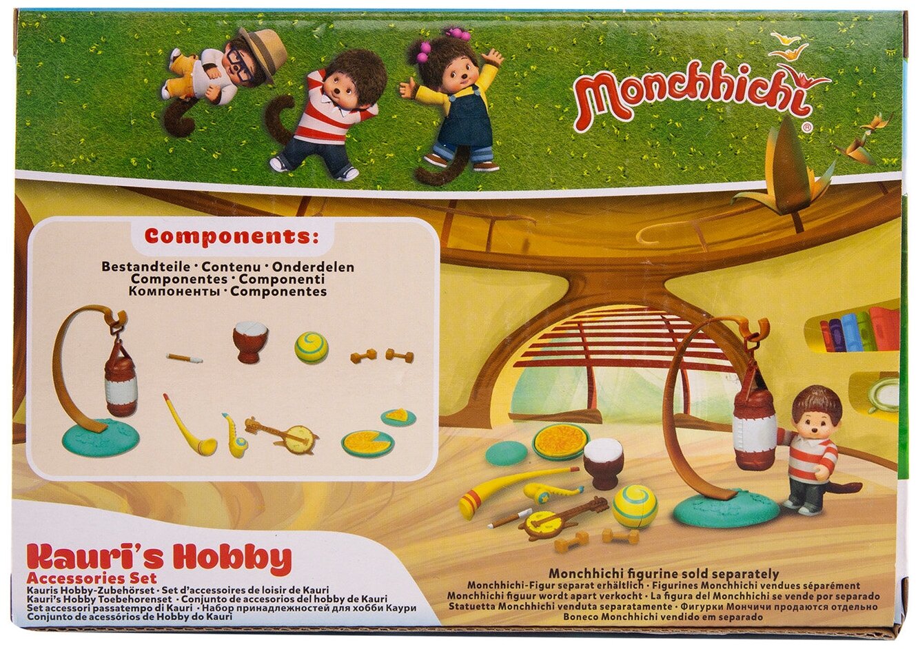 Игровой набор Monchhichi Аксессуары для Каури 81517 - фото №7