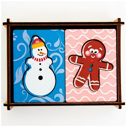 Деревянная игрушка Сибирские игрушки Досочки Сегена Зима