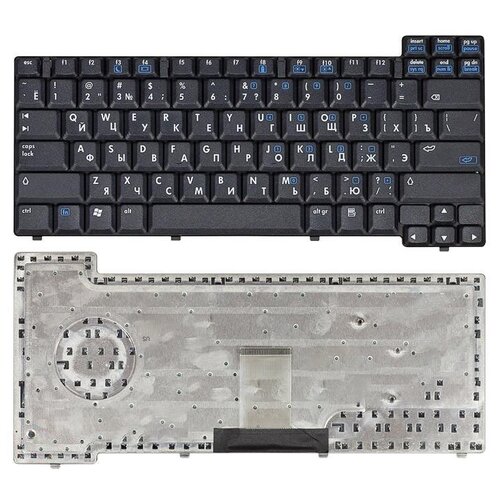Клавиатура для ноутбука HP Compaq NC6110 NC6120 NC6130 NX6110 черная 2461₽