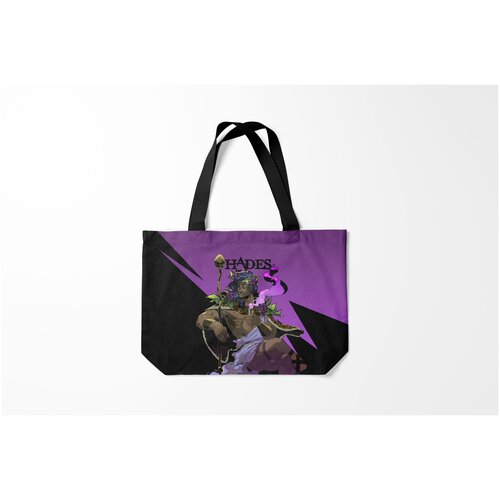 фото Сумка-шоппер / 46х35 см / геймерам / hades дионис burnettie