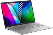 15.6" Ноутбук ASUS Vivobook 15 OLED K513EA-L12013W 1920x1080, Intel Core i5 1135G7 2.4 ГГц, RAM 8 ГБ, SSD 512 ГБ, Intel Iris Xe Graphics, Windows 11 Home, 90NB0SG2-M38550, серебристый