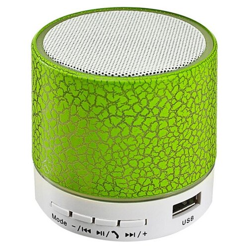 Портативная колонка LuazON LAB-04 с подсветкой Bluetooth USB microSD microUSB микс 56900₽