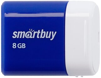 Флэш накопитель USB 8 Гб Smart Buy Lara. Синий