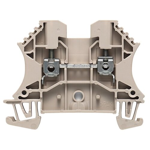 Weidmuller 1020000000 WDU 2.5 проходная клемма, винтовое соединение, 2.5 мм.кв. (7шт.)