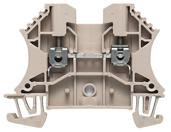 фото Weidmuller 1020000000 WDU 2.5 проходная клемма, винтовое соединение, 2.5 мм. кв. (7шт.)