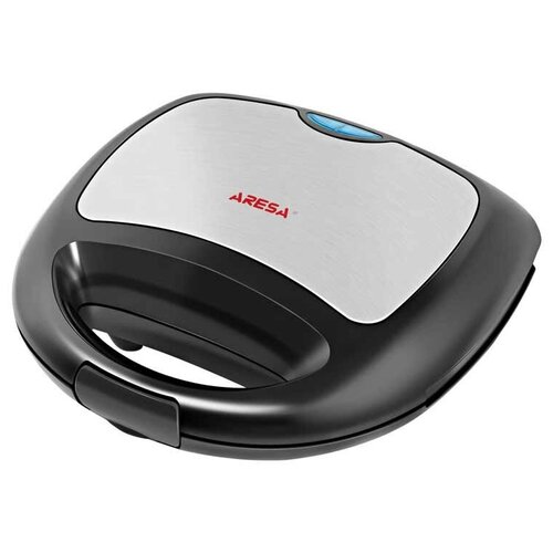 Сэндвичница ARESA AR-1202 800 Вт антипригарное покрытие формы на 4 сэндвича серебристый черный 299900₽