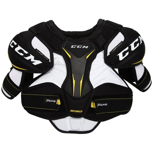 Нагрудник муж. SP9060 SR CCM TACKS Prot Shoulder Pads (S) нагрудник ccm tacks 9060 shoulder pad sr s белый черный