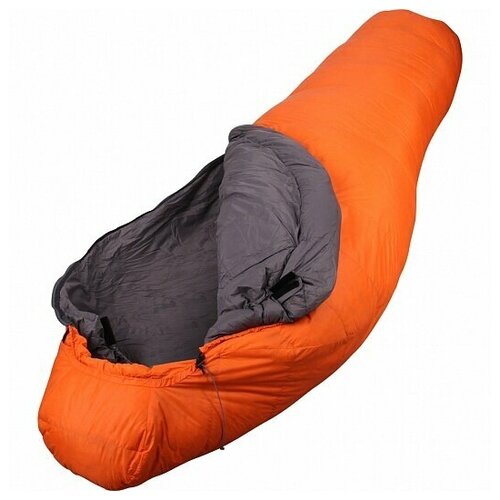 Спальный мешок пуховый Adventure Permafrost оранжевый 240x90x60
