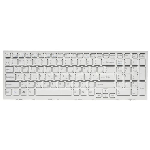 Клавиатура для ноутбуков Sony VPC-EL Series RU White 1260₽