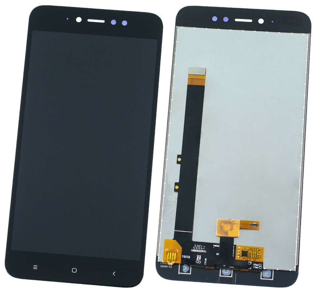 Дисплей для Xiaomi Redmi Note 5A Prime (экран, тачскрин, модуль в сборе) черный