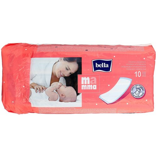 Купить Прокладки женские гигиенические MAMMA марки bella по 10 шт., Bella Baby Happy, белый, Прокладки и тампоны