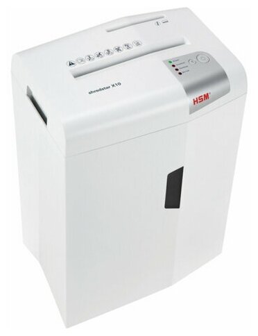 Уничтожитель (шредер) HSM SHREDSTAR X10-4.0x30, 4 уровень секретности, 4x30 мм, 10 листов, 20 литров, 1045111