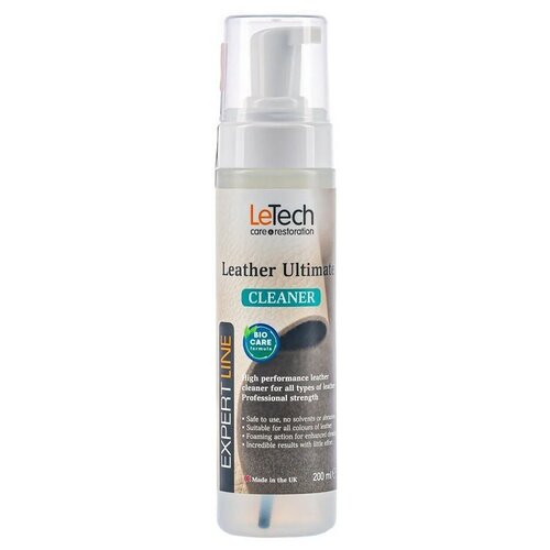 LeTech Очиститель гладкой кожи Leather Ultimate Cleaner, 0.2 кг, бесцветный