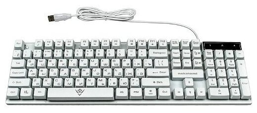 Клавиатура Nakatomi KG-23U WHITE
