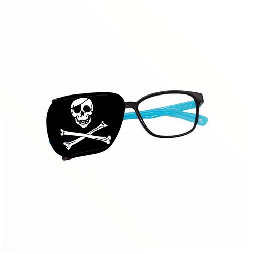 фото Окклюдер на очки пират на правый глаз (m) occlussionkids