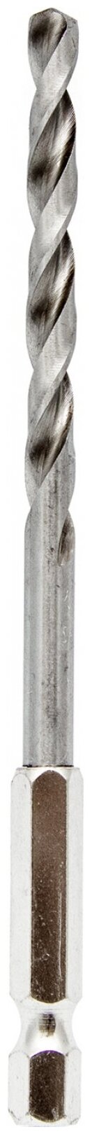 Сверло по металлу и алюминию Vira Rage 5мм с шестигранным хвостовиком, W4 - фотография № 4