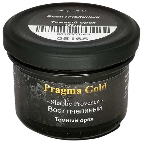 Воск пчелиный Pragma Gold, темный орех 80 мл