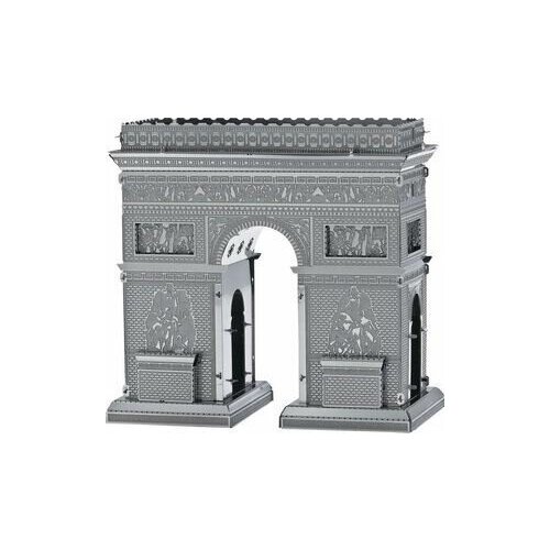 Сборная Объемная металлическая 3D модель Arc de Triomphe 6.2x3.2x6 см remarque e m arc de triomphe