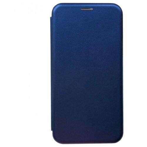 Чехол книжка Mobix для Honor 10i ( Хонор 10 Ай ) с функцией подставки и карманом для карт цвет: синий