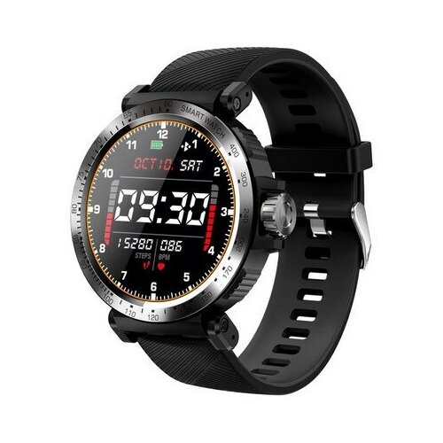 Умный фитнес браслет с измерением давления K18 чёрный 229000₽