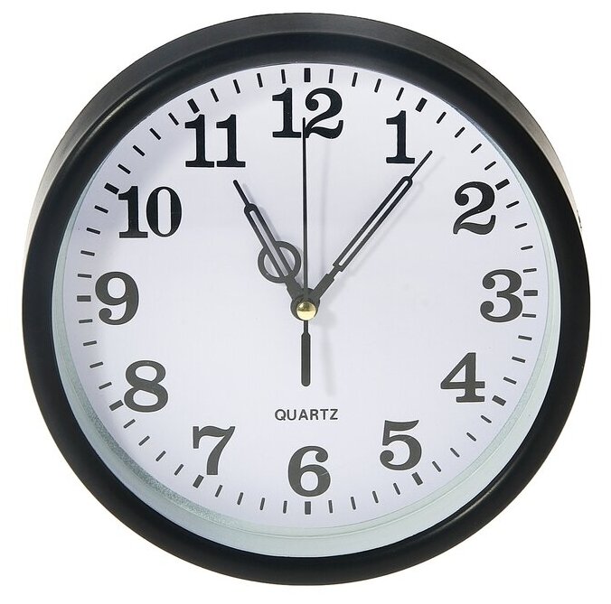 Часы настенные, серия: Классика, "Линвуд", дискретный ход, d=18 см, 20 х 20 см 831047