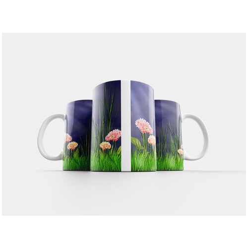 фото Кружка "трава, цветок, завод" 320 мл lotsprints