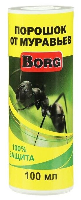 Порошок против муравьёв Borg 100мл - фотография № 4