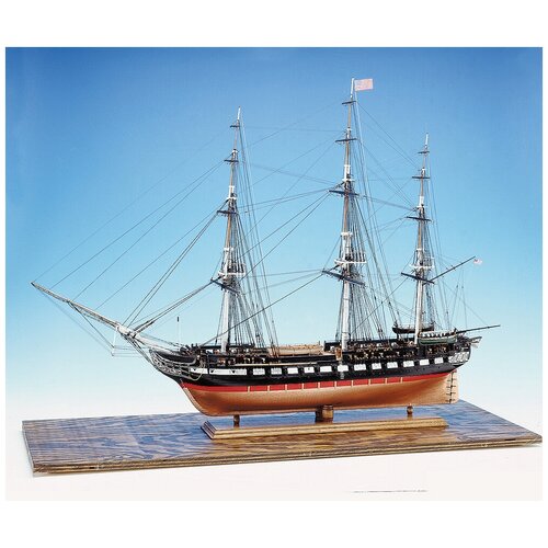 Модель парусного корабля Model Shipways (США) фрегат USS Constitution, Масштаб 1:76, MS2040