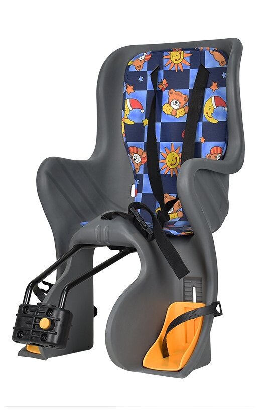 Кресло детское GH-928LG, быстросъемное, крепеж на подседельную трубу рамы