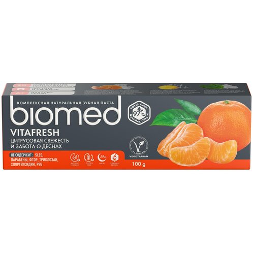Biomed Зубная паста Витафреш, 100 г, Biomed