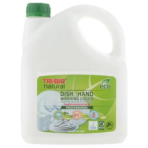 Tri-Bio Натуральная эко-жидкость для мытья посуды и рук, суперконцентрат, 2,84л