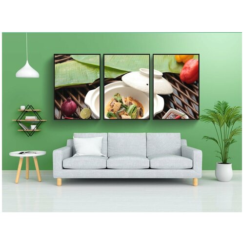 фото Набор модулных постеров для интерьера "каре - каре, филиппинский, фиеста" 60x90 см. в тубусе, без рамки lotsprints