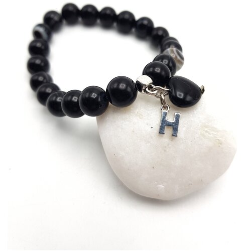 фото Браслет, авантюрин, искусственный камень, размер 17 см, синий hrustalek