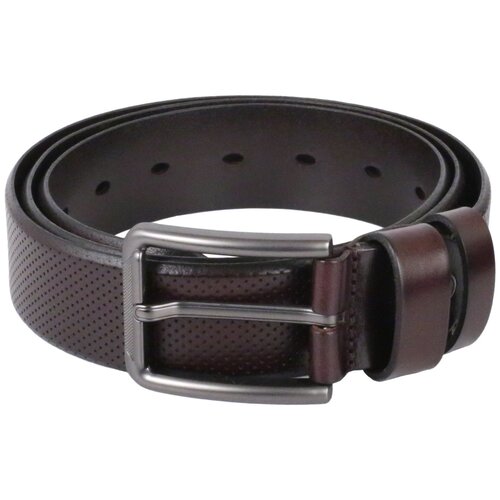 фото Ремень ego favorite, натуральная кожа, металл, подарочная упаковка, для мужчин, длина 130 см., коричневый